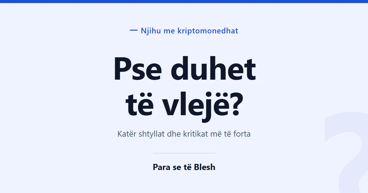 Pse ka vlerë Bitcoin? Mungesa, kostoja dhe konsensusi